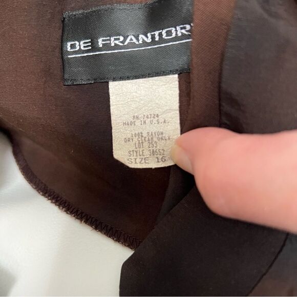 De Frantor tiger button down big cat 90s y2k fashion - Picture 4 of 9